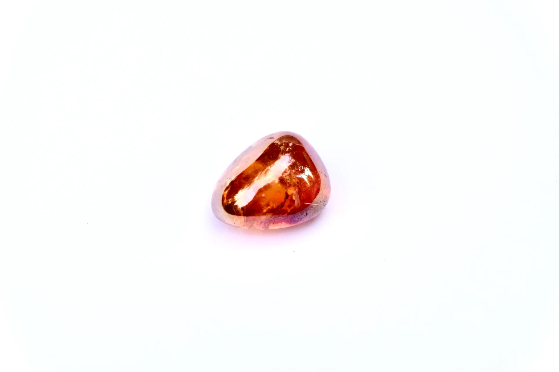Sunset aura quartz