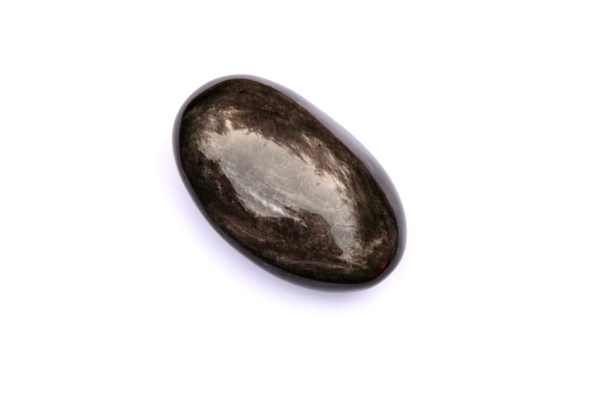 Silver sheen obsidian
