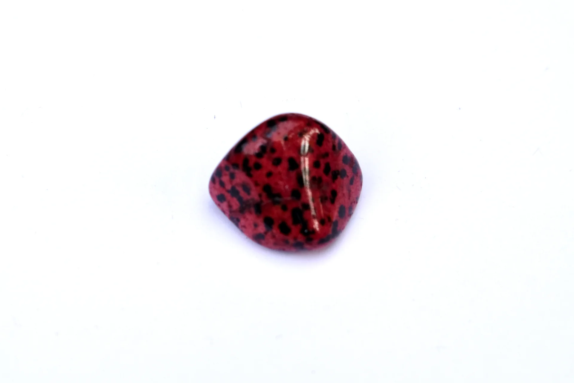 Red Dalmatian jasper